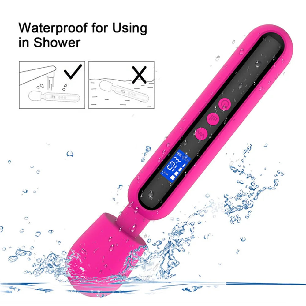 Kraftige massasjestaver og vibratorer