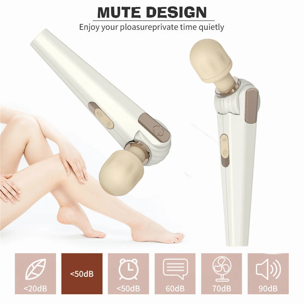 Kraftige massasjestaver og vibratorer