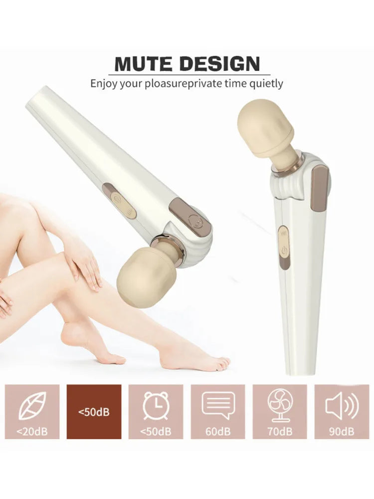 Kraftige massasjestaver og vibratorer