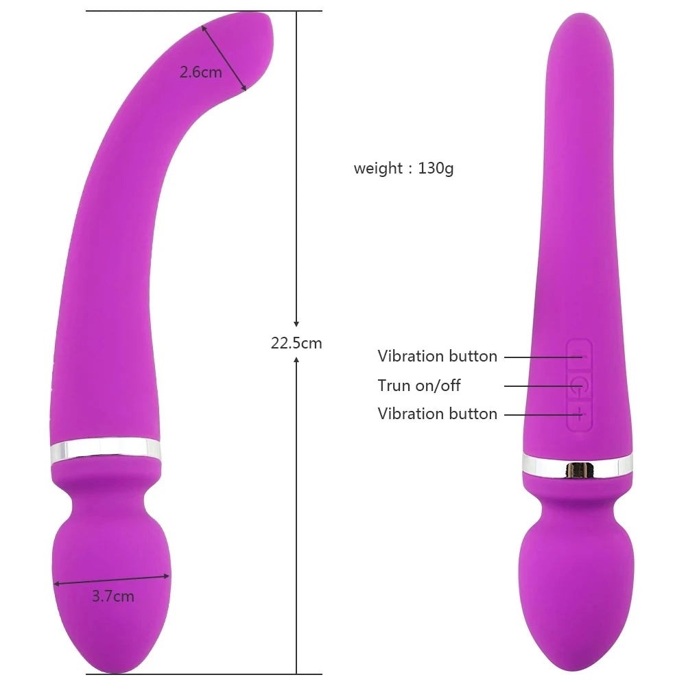Kraftige massasjestaver og vibratorer