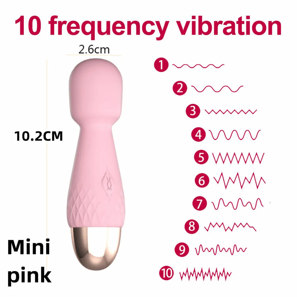 Kraftige massasjestaver og vibratorer