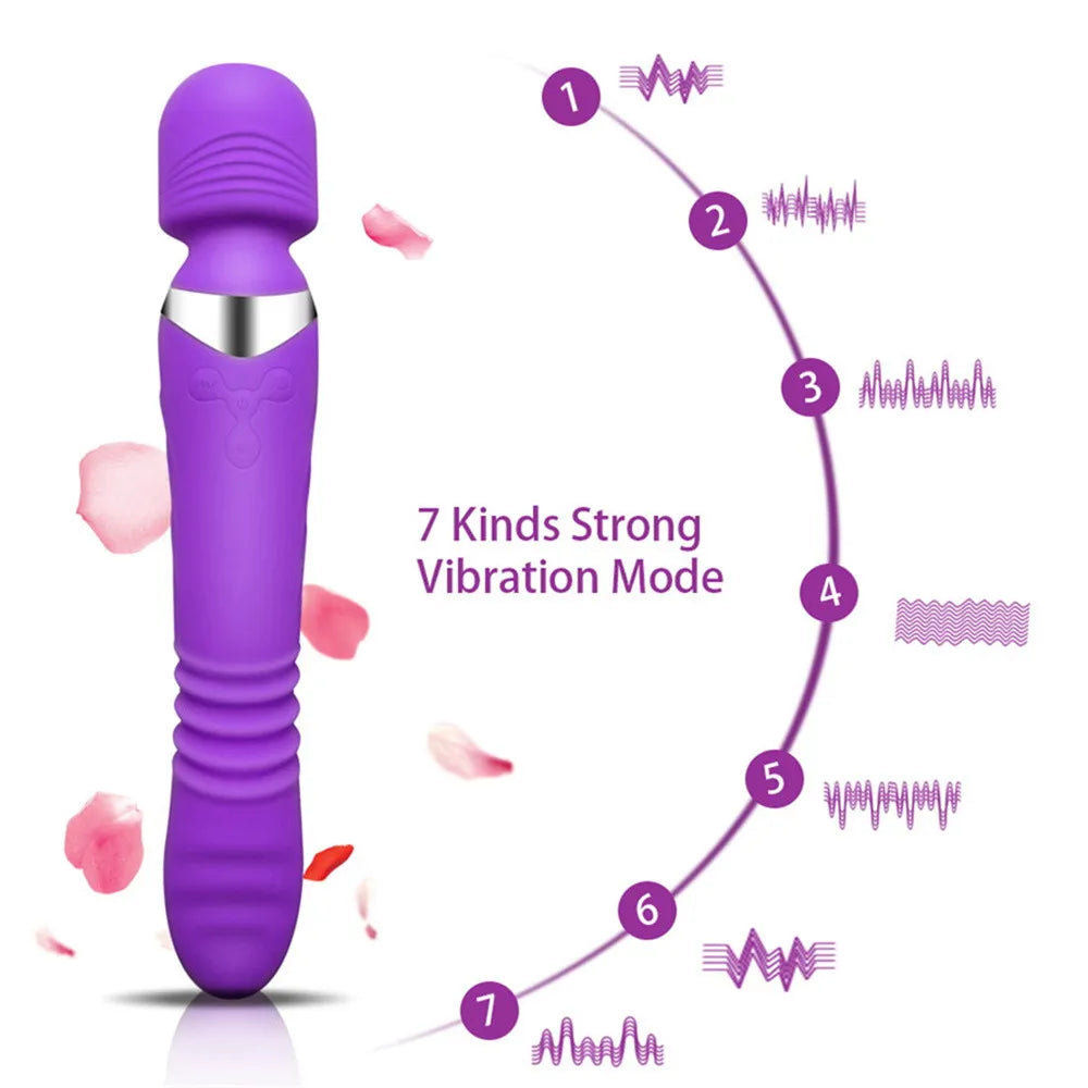 Kraftige massasjestaver og vibratorer