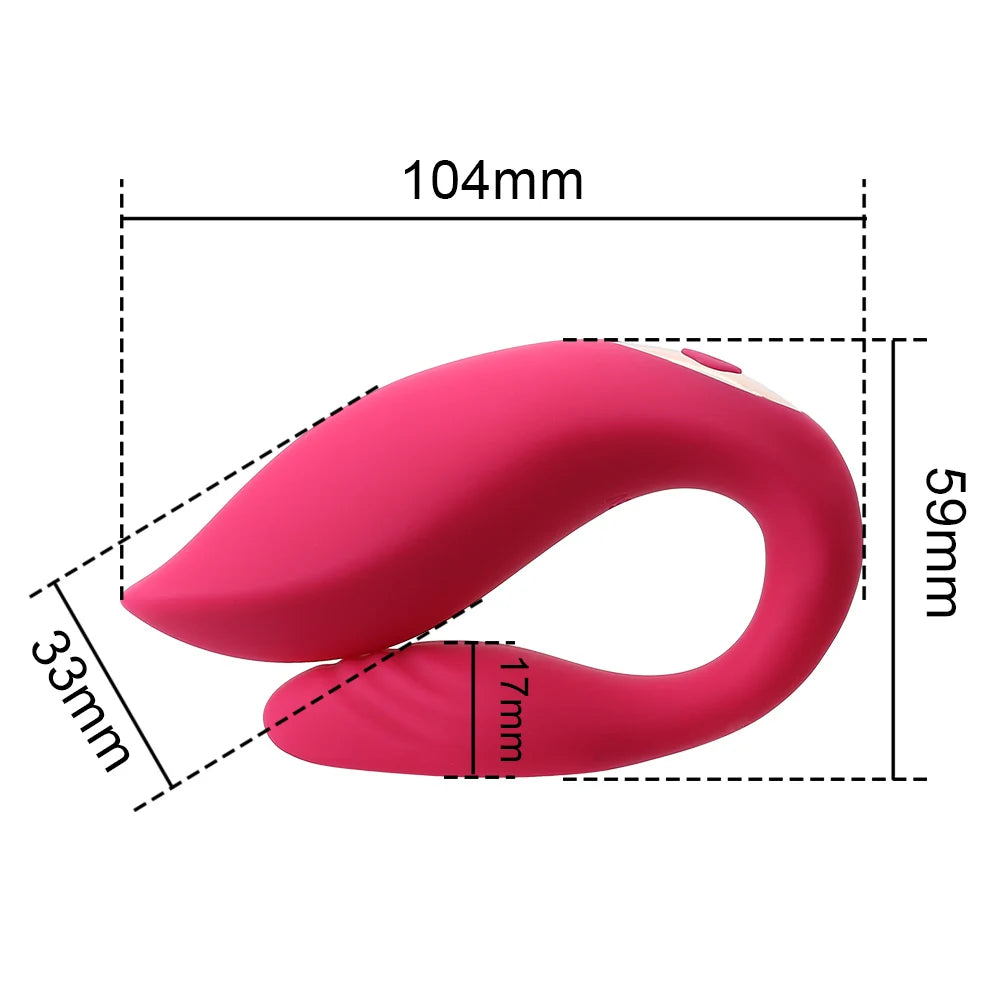 Trådløs, diskre stimulator – elegant design, sterk effekt, brukervennleg styring