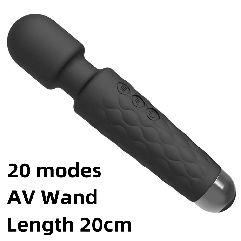 Kraftige massasjestaver og vibratorer