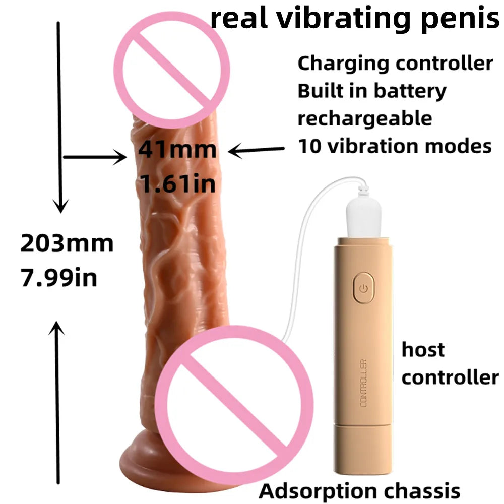 Kraftige massasjestaver og vibratorer