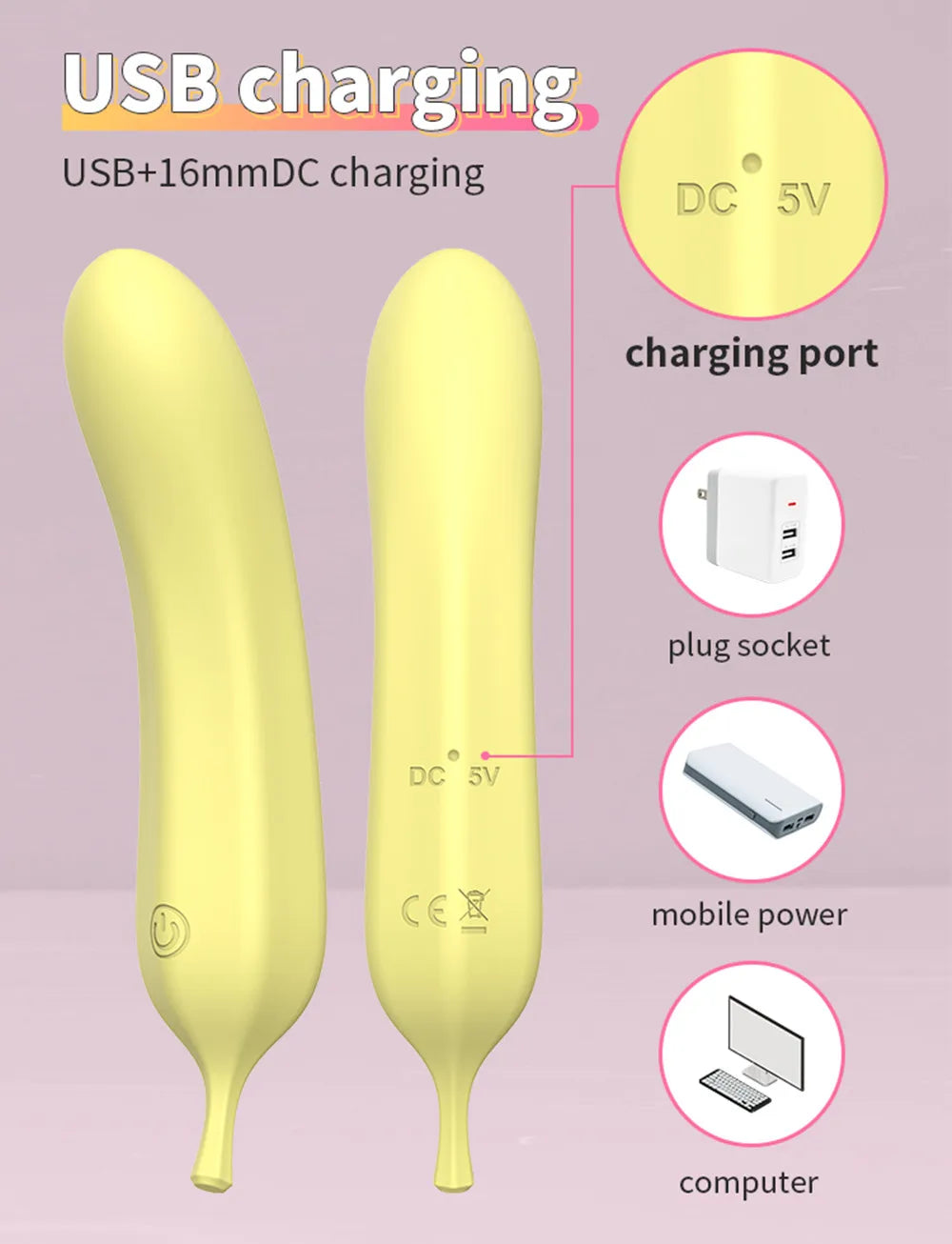 Kraftige massasjestaver og vibratorer