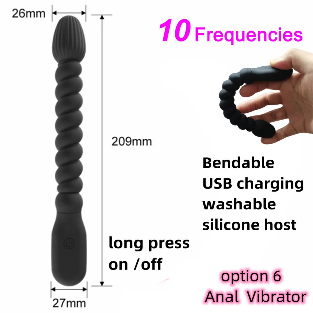 Kraftige massasjestaver og vibratorer