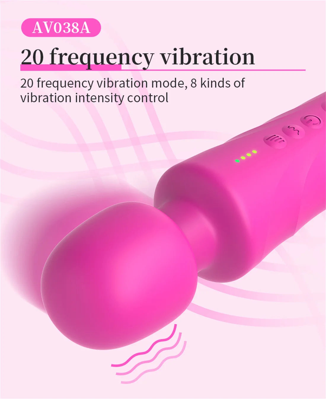Kraftige massasjestaver og vibratorer