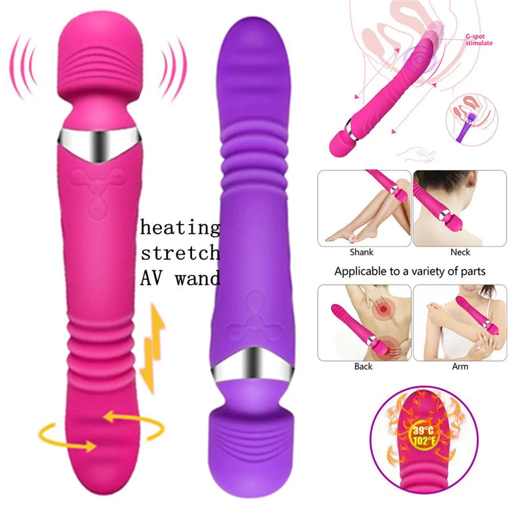 Kraftige massasjestaver og vibratorer