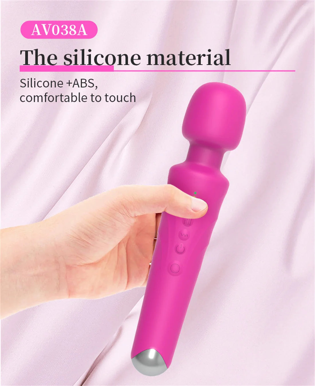 Kraftige massasjestaver og vibratorer