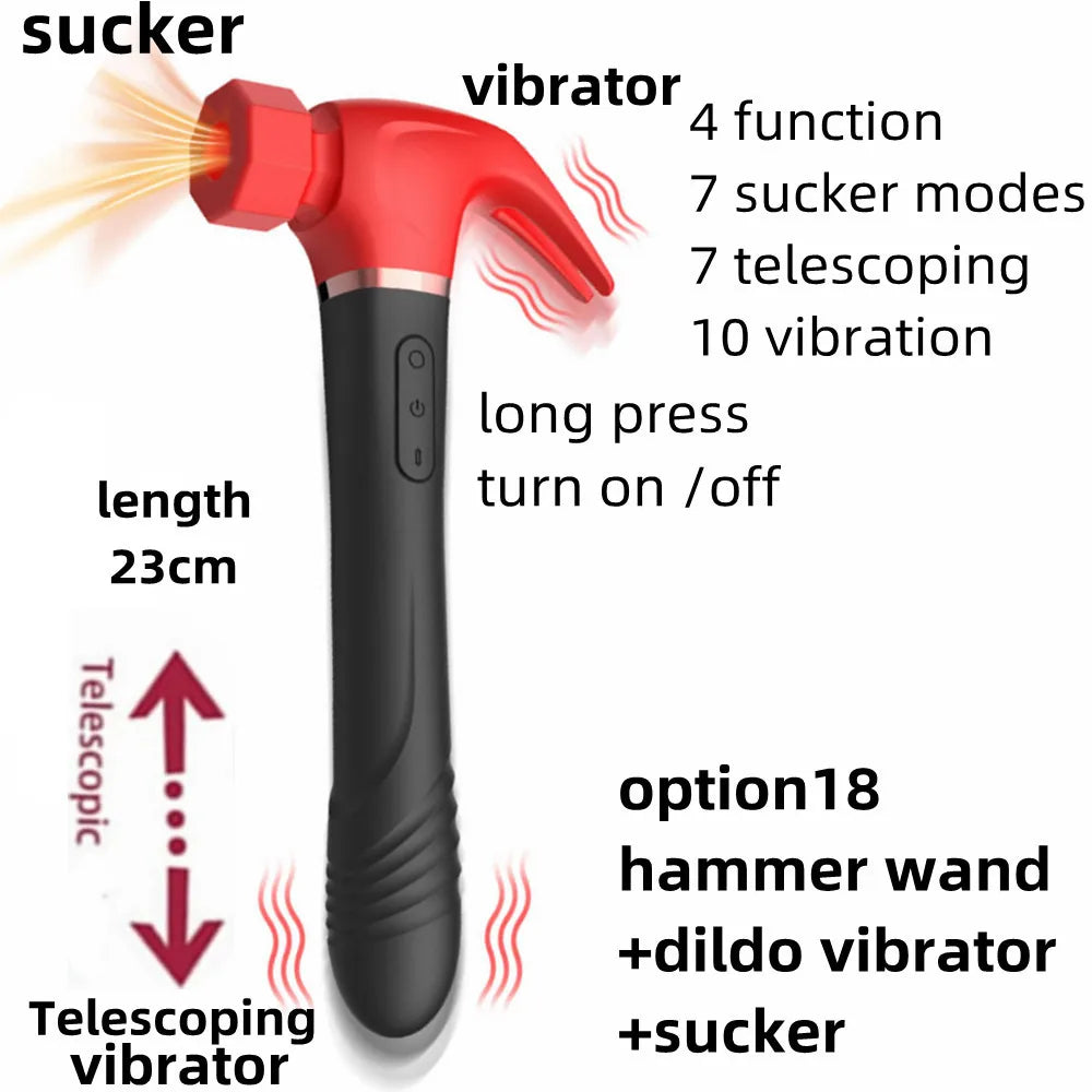 Kraftige massasjestaver og vibratorer