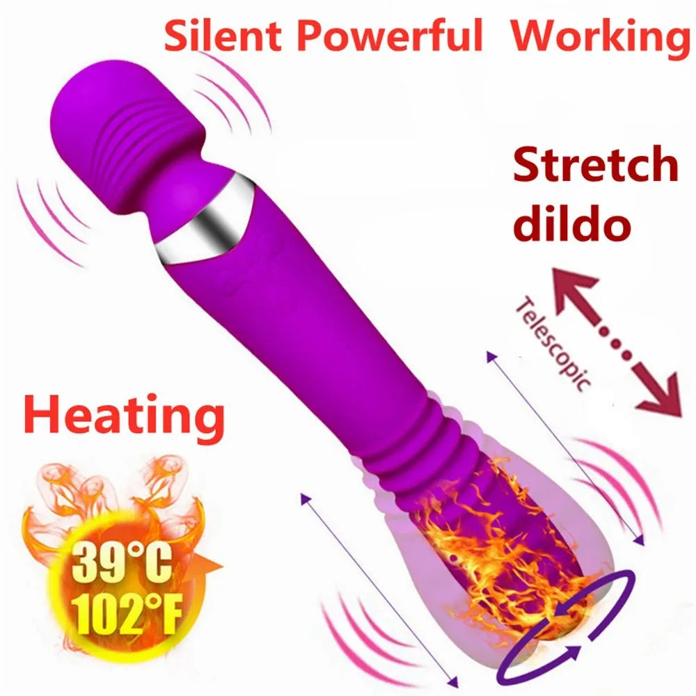 Kraftige massasjestaver og vibratorer
