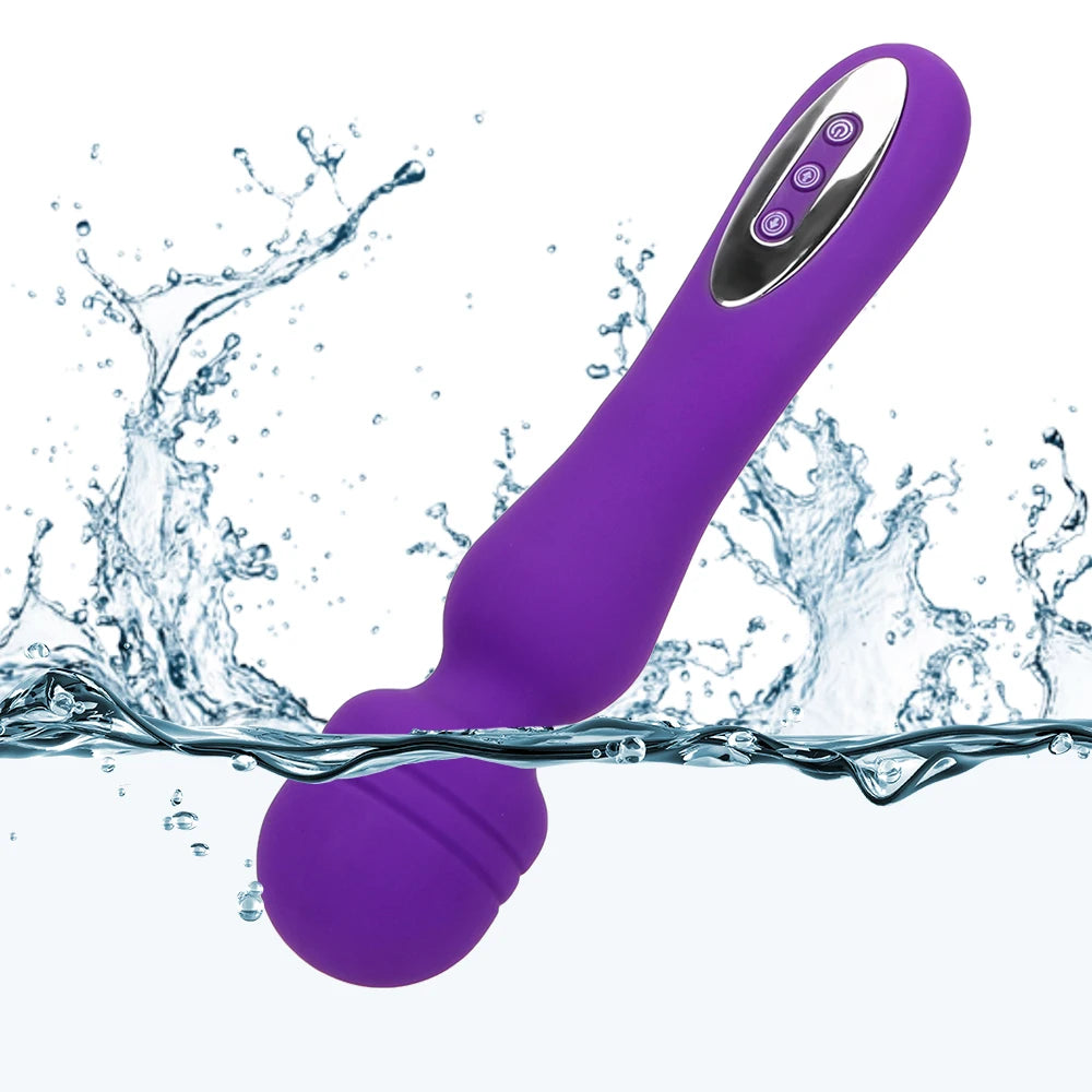 Magic wand vibrator