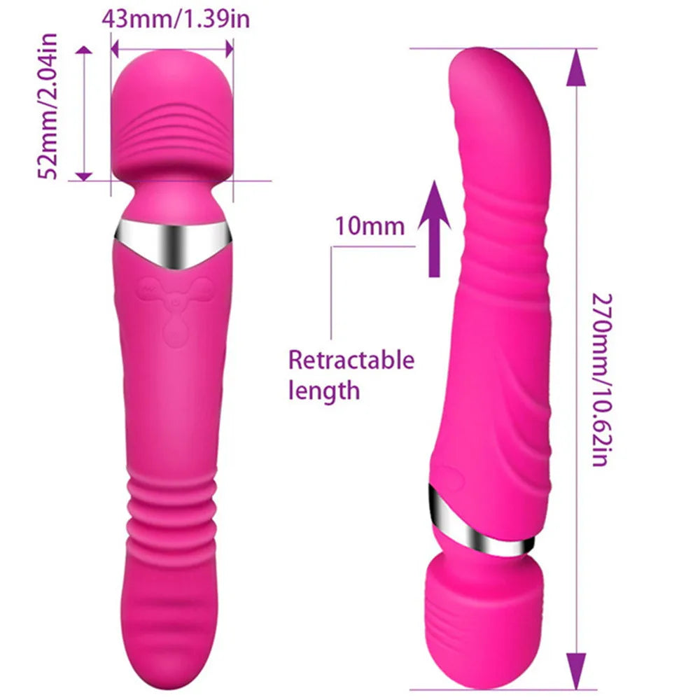 Kraftige massasjestaver og vibratorer