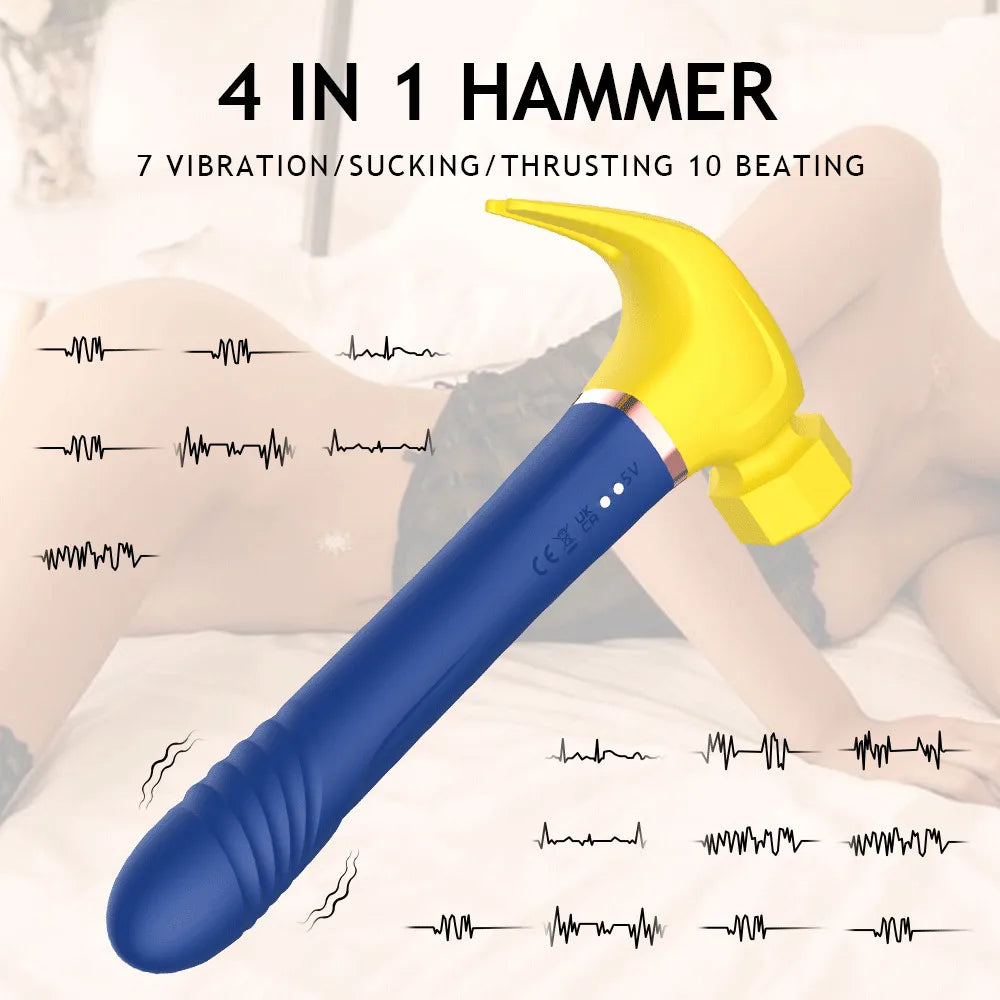 Kraftige massasjestaver og vibratorer